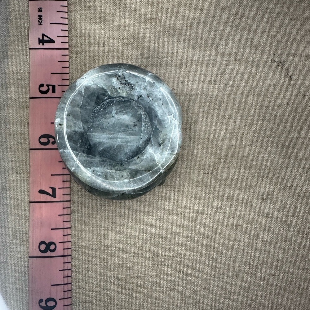 Labradorite Cauldron Carving